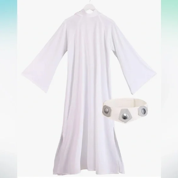 NWOT Rubies Star Wars Princess Leia Adult Costume Medium. *Smoke Free Home* - Picture 5 of 10